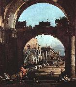 Capriccio Romano, Capitol, Bernardo Bellotto